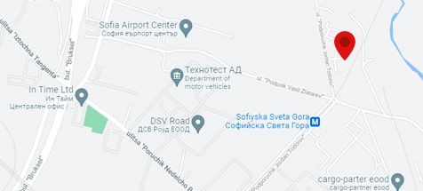 <strong>Sofia </strong>- Bureau central (à 2,5 km de l'aéroport SOF)